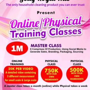 Online/physical training classes