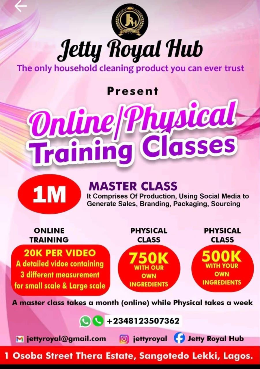 Online/physical training classes